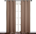 NICETOWN Window Draperies Blackout Curtain Panels, Window Treatment Thermal by NICETOWN
