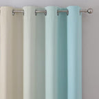 Estelar Textiler Full Room Darkening Gradient Blackout Curtains 72 Inch Length - Image 4