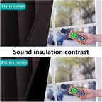 NICETOWN High End Thermal Curtains, Full Blackout Curtains 84 inches Long - Image 4