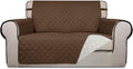 PureFit Reversible Quilted Sofa Cover, Water Resistant Slipcover Furniture by PureFit