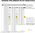 MIULEE Yellow Blackout Curtains - Image 7