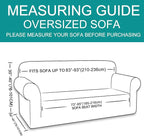 U-NICE HOME Stretch Couch Cover Sofa Cover Sofa Slipcover Furniture Protector - Image 6