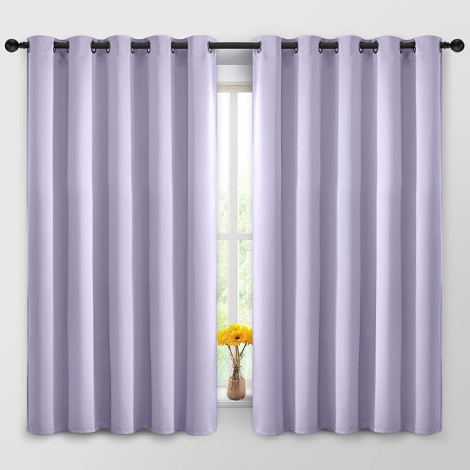 Yakamok Blackout Curtains Room Darkening Thermal Insulated Window Panels by Yakamok