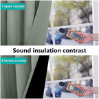 NICETOWN Full Shading Curtains for Windows, Super Heavy-Duty Black Lined - Image 4