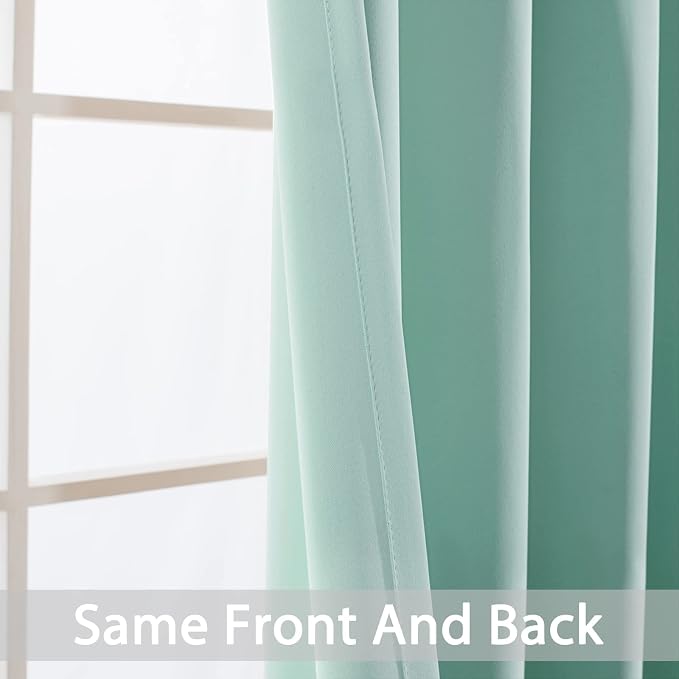 Yakamok 84 Inch Length Blackout Curtains - Image 3