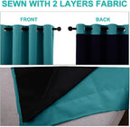 NICETOWN Extra Long Truly Blackout Drapes - Image 5