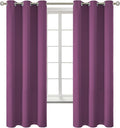 BGment Room Darkening Curtains 63 Inches Long by BGment