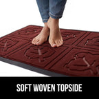 GORILLA GRIP 100% Waterproof All-Season WeatherMAX Doormat 35x23, US Designed - Image 7