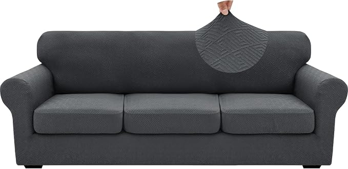 XINEAGE 2026 New 4 Pieces Extra Large Couch Covers - Image 8