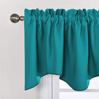 NICETOWN Blackout Valances Scalloped Tier Drape - Image 4