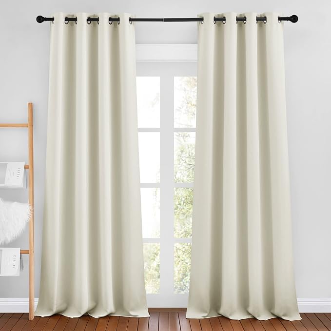 NICETOWN Room Darkening Window Curtains 90 inch Length by NICETOWN