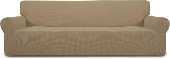 Easy-Going Stretch 4 Seater Sofa Slipcover 1-Piece Sofa Cover Furniture by Easy-Going