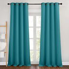 NICETOWN Peacock Teal Blackout Curtains & Drapes by NICETOWN