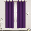 Yakamok Blackout Curtains Room Darkening Thermal Insulated Grommet top Window by Yakamok