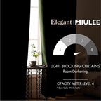 MIULEE Blackout Room Darkening Curtains Thermal Insulated Black Out Drapes - Image 2