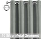 Yakamok Blackout Patio Curtains 100x96 Inches - Image 3