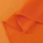 SpaceDresser Orange Sheer Curtains 4 Panels Rod Pocket Semi-Sheer Curtain 84 - Image 7