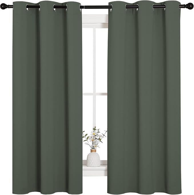 NICETOWN Blackout Curtain Panels, Home Decoration Thermal Insulated Solid - Image 2