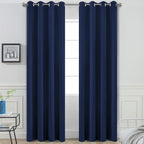 Yakamok Blackout Curtains 96 Inches Long Set of 2 Panels by Yakamok