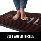 GORILLA GRIP 100% Waterproof All-Season WeatherMAX Doormat US Designed Natural - Image 7