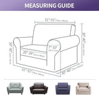 Joccun Christmas Stretch Chair Couch Cover, 1-Piece Sofa Slipcover Spandex - Image 2