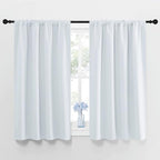 NICETOWN Greyish White Window Curtain Panels by NICETOWN
