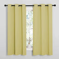 NICETOWN Paler Yellow Blackout Curtains by NICETOWN
