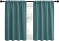 NICETOWN Blackout Curtains for RV Windows, Sea Teal, 2 Panels, Room Darkening by NICETOWN
