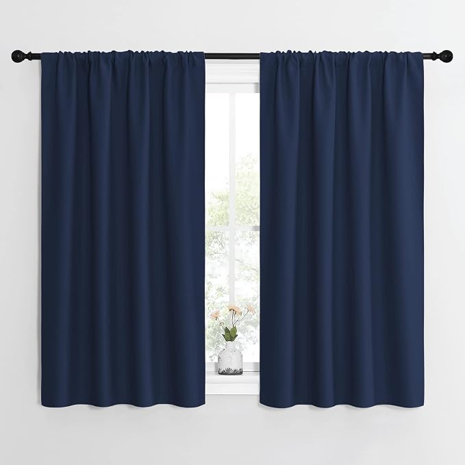NICETOWN Kitchen Curtains, Short Blackout Curtains & Drapes, Thermal Insulated by NICETOWN