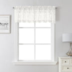 Lecloud Leia Ivory Sheer Valances by Lecloud