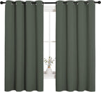 NICETOWN Thermal Insulated Curtains Blackout Draperies, Window Treatment Solid - Image 2