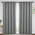 Yakamok Dove Grey Room Darking 84 Inch Length 2 Panel Sets by Yakamok