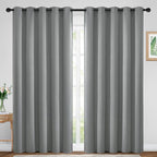 Yakamok Dove Grey Room Darking 84 Inch Length 2 Panel Sets by Yakamok