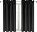 DWCN Blackout Curtains Room Darkening Thermal Insulated Bedroom Curtains Window - Image 8