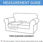 hyha Waterproof Couch Cushion Covers, Washable Sofa Cushion Slipcovers - Image 6