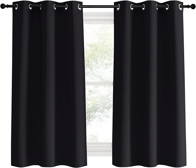 NICETOWN Living Room Blackout Curtains and Drapes, 2 Panels, 42 inches Wide by - Image 2