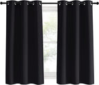 NICETOWN Living Room Blackout Curtains and Drapes, 2 Panels, 42 inches Wide by - Image 2
