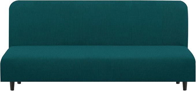 U-NICE HOME Stretch Futon Cover Armless Bed Slipcover by U-NICEHOME