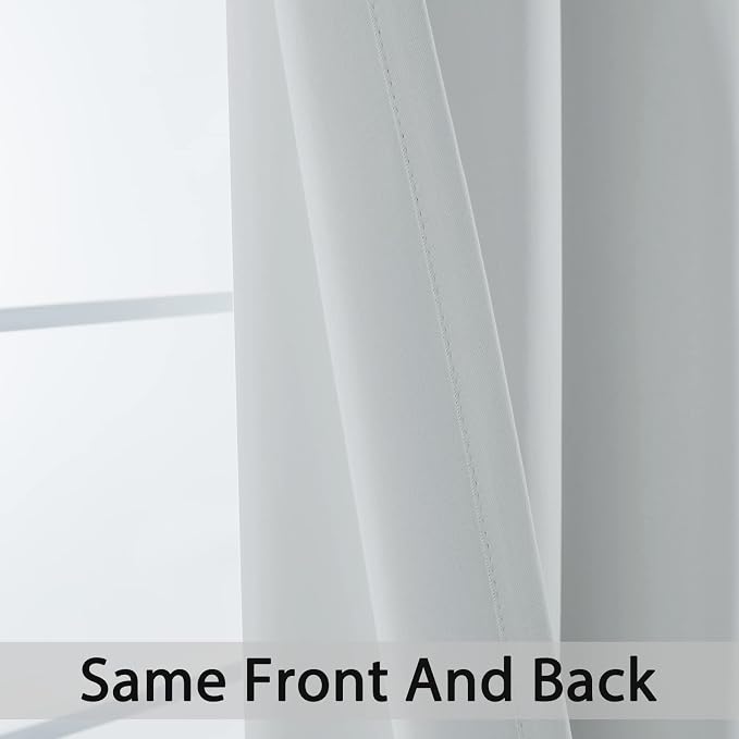 Yakamok 84 Inch Length Room Darking Curtains - Image 3