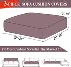 Couch Cushion Covers Seat Cushion Cover Stretch Couch Cover Separate Sectional - Image 6
