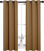 NICETOWN Sleek Blackout Curtains 40 inches Length - Image 2
