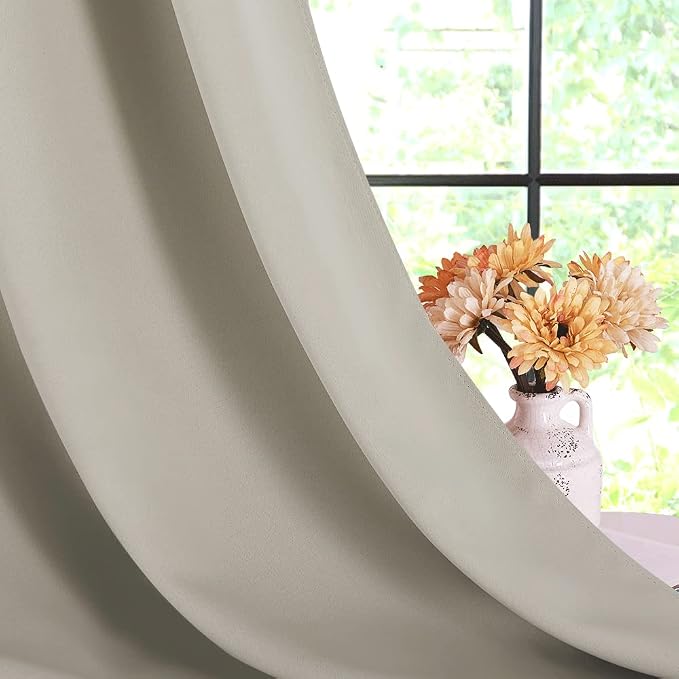 NICETOWN Blackout Curtains for Bedroom, 34 inches by 70 inches Long Curtains & - Image 6