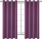 BGment Room Darkening Curtains 63 Inches Long by BGment