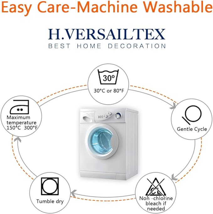 H.VERSAILTEX Blackout Patio Curtains 100 x 84 Inches - Image 6