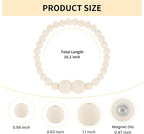 KLOGTSIND Magnetic Curtain Tiebacks, 6 Pack Curtain Holdbacks - Image 4