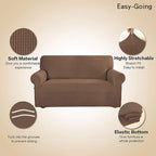 Easy-Going Stretch Loveseat Slipcover 1-Piece Sofa Cover Furniture Protector - Image 3