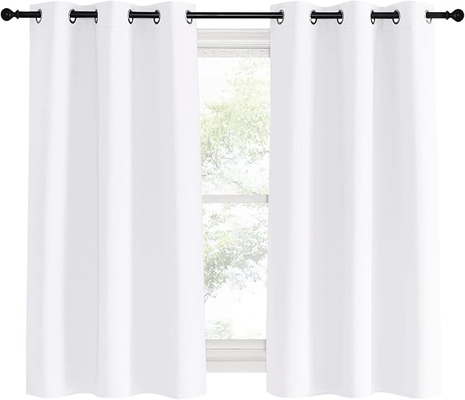 NICETOWN Draperies Curtains Panels, 2 Panels, 42 by 60, Blocking Out 50% - Image 2