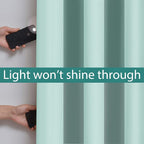 Yakamok 2 Thick Layers Completely Blackout Window Treatment Thermal Insulated - Image 3