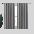 NICETOWN Silver Grey Blackout Curtain Panels by NICETOWN