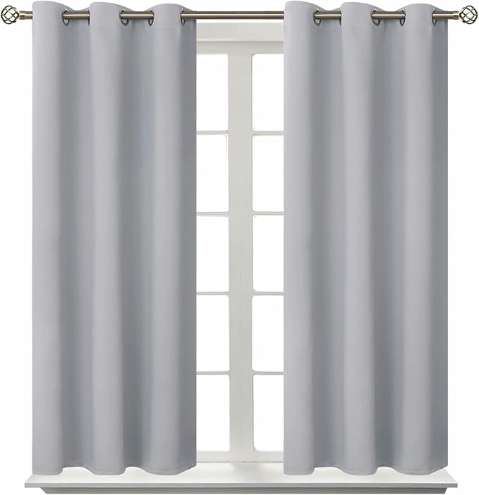 BGment Room Darkening Curtains 54 Inches Long by BGment